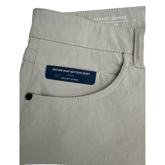 Desert Dunes Men's Shorts Nylon Stretch UPF 35+ /Water Resistant,dove Sz 32 New - Picture 4 of 15